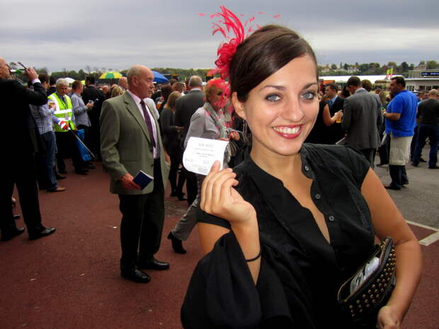 Kate at the Chester Races