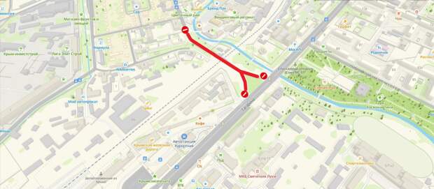 ❌В Симферополе на мосту возле железнодорожного вокзала ночью перекроют дорогу