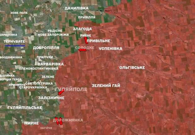 «Терноватое держим и одновременно туда наступаем»: на Украине «оценили» карту ГШ
