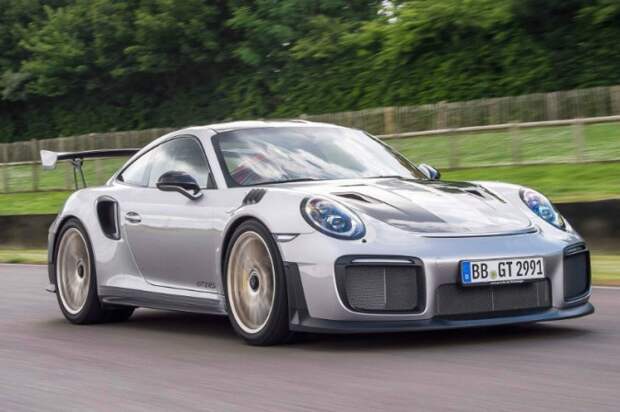 В Гудвуде дебютировал самый мощный и самый быстрый Porsche 911 GT2 RS