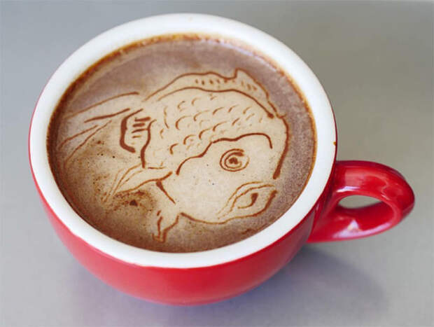 Кофейно-молочные истории: бариста из Сан-Франциско рисует шедевры на вкуснейшем латте