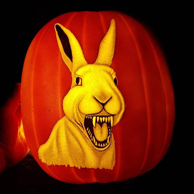 Резные тыквы от художника PumpkinFreak