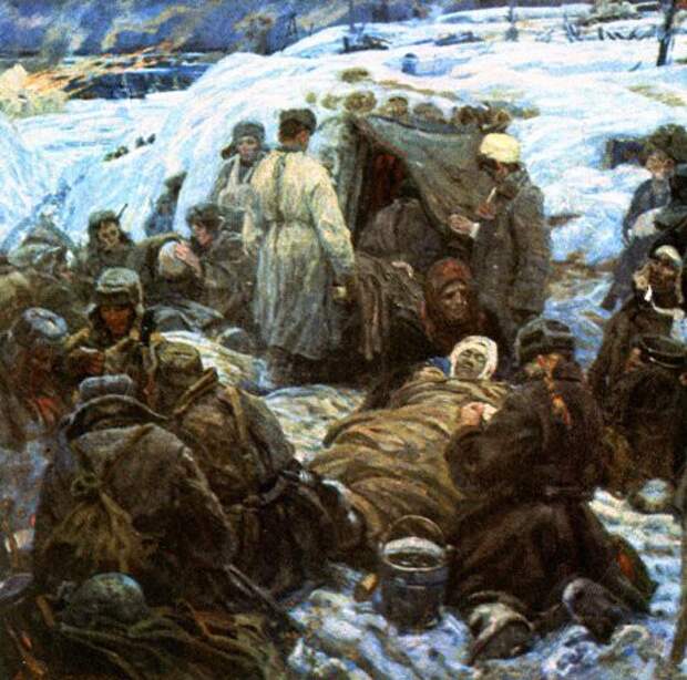Картины о Великой Отечественной войне. Часть 5. (19 фото)