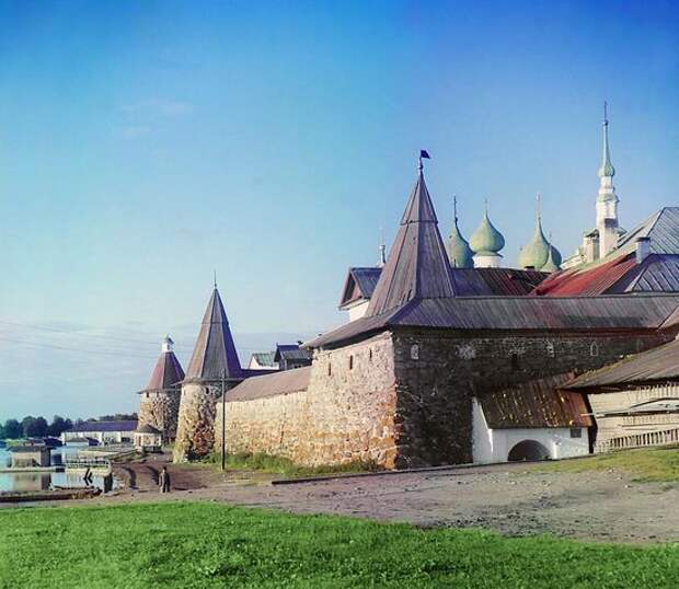 Соловецкие острова в 1915 году. Фотография знаменитого фотографа Сергея Михайловича Прокудина-Горского