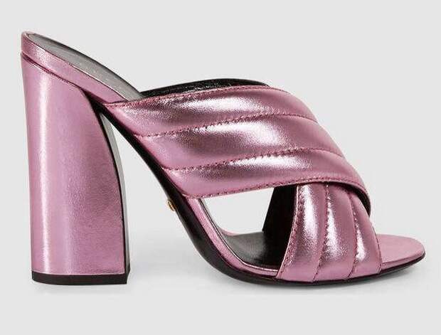 METALLIC SANDALS GUCCI