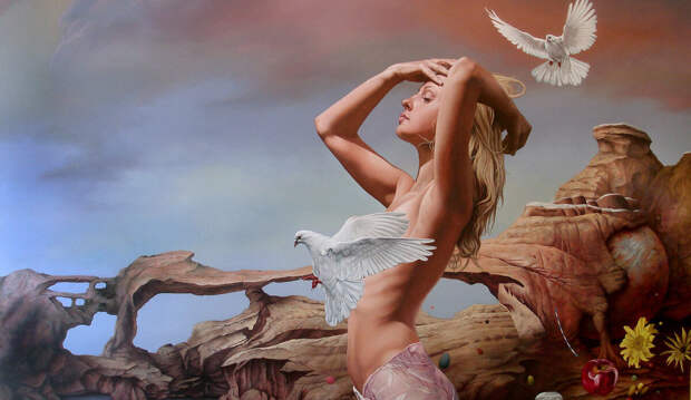 Эротический сюрреализм на картинах Драгана Илича