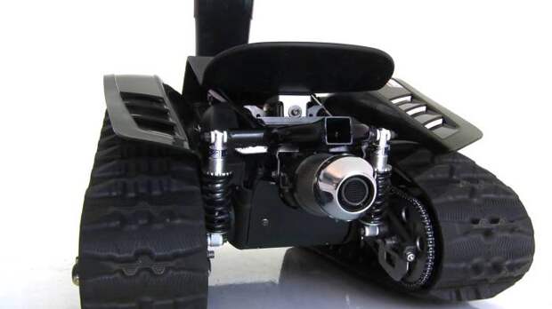 DTV Shredder: вид сзади. DTV Shredder: вид сзади.