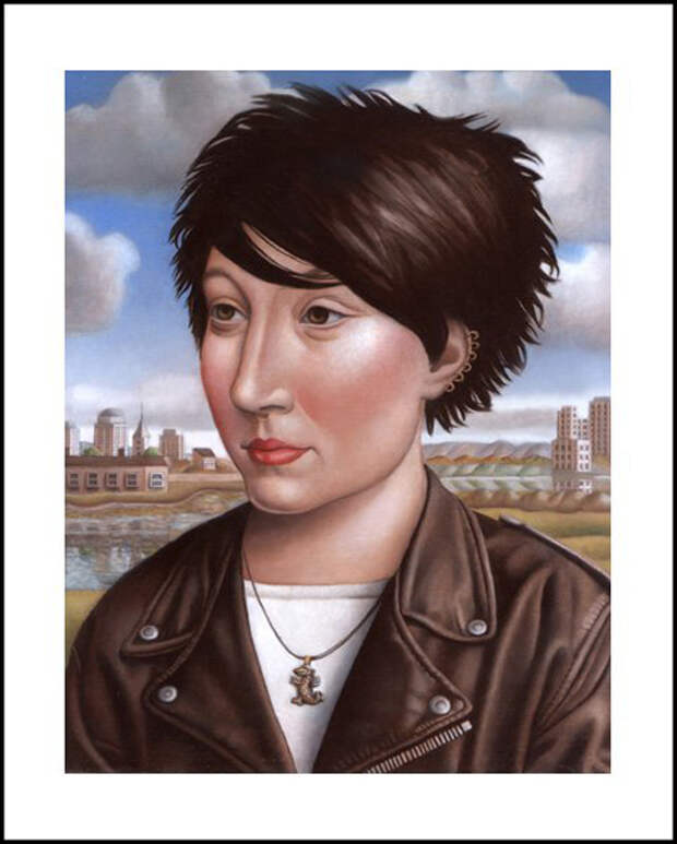 Женщина с украшением в виде дракона. Автор: Amy Hill. Женщина с украшением в виде дракона. Автор: Amy Hill.