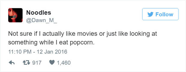 Funny Food Tweet