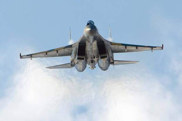 Су-35С (по кодификации НАТО – Flanker-Е+) - Т-50 vs F-22 Raptor. Сравнительный анализ истребителей пятого поколения в России и США | Военно-исторический портал Warspot.ru