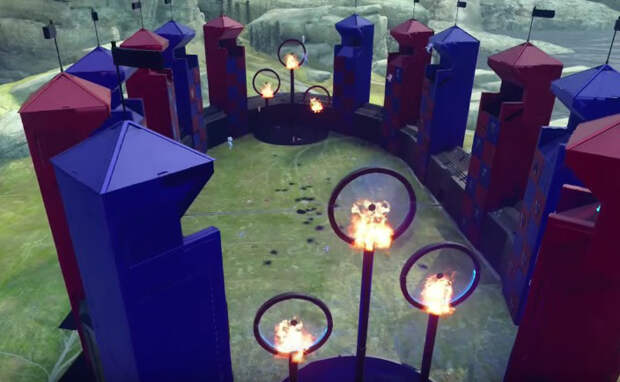 Someone Made A Harry Potter Quidditch Mini Game For Halo 5 And This Looks More Fun Than FIFA Or Madden