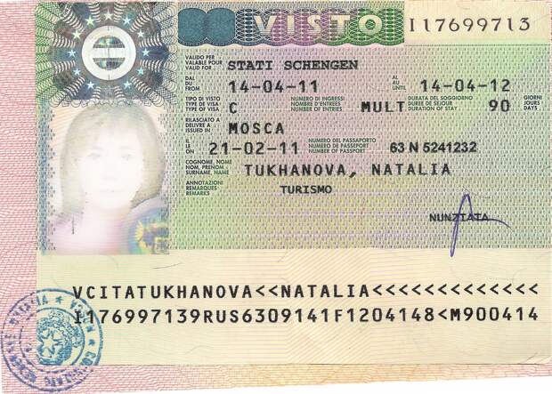 visa italy 2011 2012