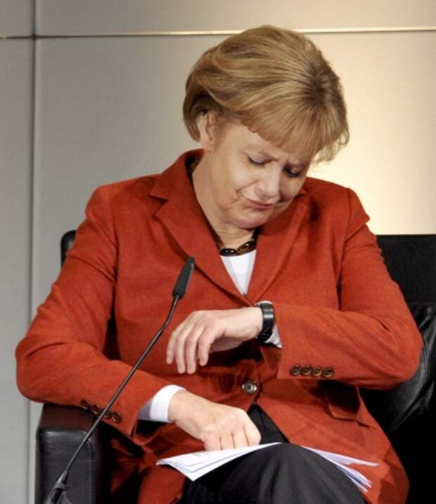 Канцлер Германии на 45-й Конференции по безопасности в Мюнхене. 2009 год