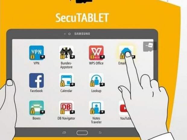 BlackBerry SecuTablet - планшет с высокой степенью защиты (3 фото) BlackBerry SecuTablet - планшет с высокой степенью защиты (3 фото)