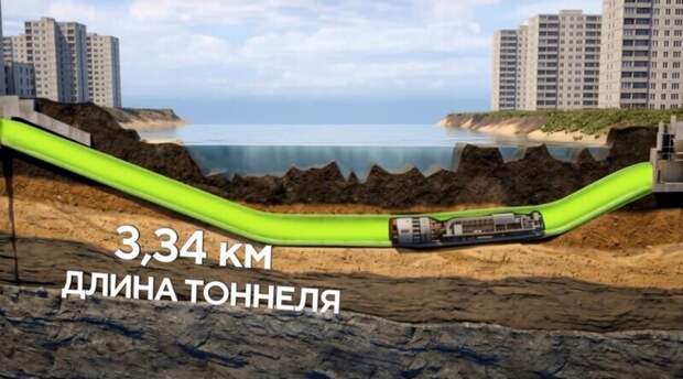 Как строят самый длинный подводный тоннель московского метро