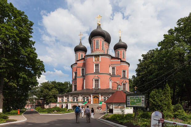 Донской монастырь большой собор фото