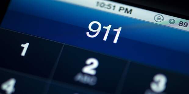 Звонок американки в 911 женщина, звонок, пицца
