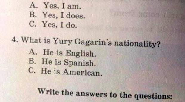 ляпы из учебников