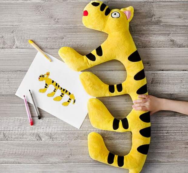 Мягкие игрушки от IKEA, созданные по детским рисункам (10 фото)