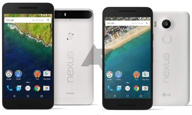 Слухи про Nexus 5X и 6P