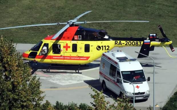 Бдительность соседки и медицинский вертолет спасли рязанке жизнь