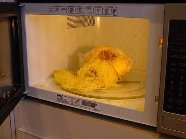 микроволновка неудачи провал, Microwave fail 