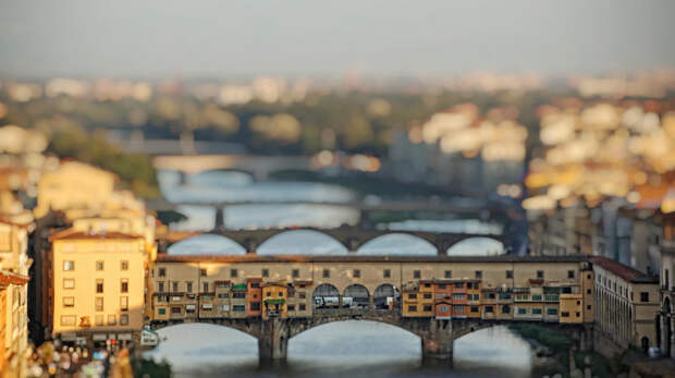 Когда мегаполисы - словно миниатюры: города и эффект tilt-shift