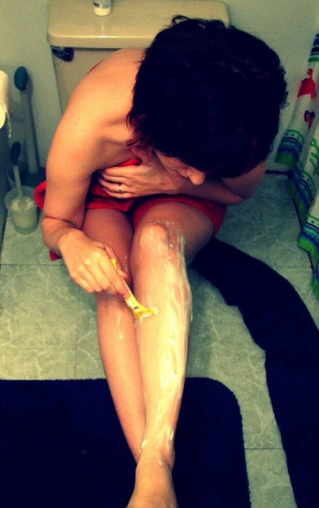 бритье ног