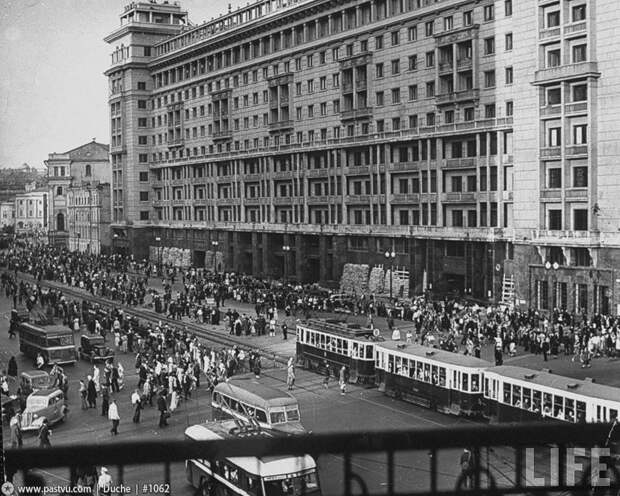 Прогулка по Москве 1941 года 1941, москва, прогулка