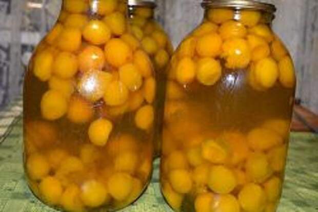 Компот из алычи