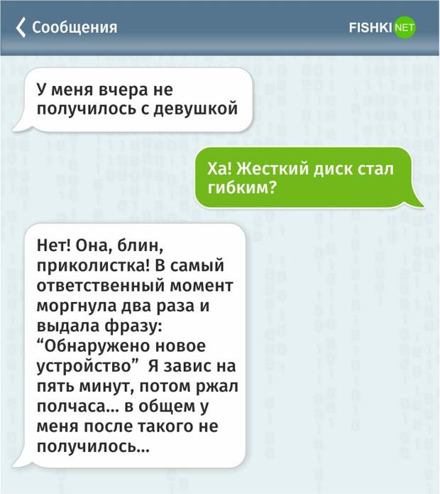 Жизнь программиста в забавных СМС программист, смс, юмор