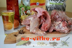 Заливное из кролика и перца