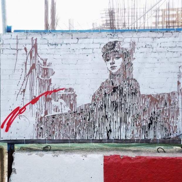 Московский стрит-арт от художника Zoom (15 фото) Московский стрит-арт от художника Zoom (15 фото)