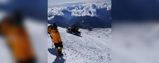 Двое московских туристов потерялись на Эльбрусе на высоте 5 тысяч метров