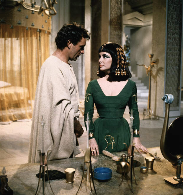 Элизабет Тейлор (Elizabeth Taylor) на съемках фильма «Клеопатра» (Cleopatra) (1963), фото 14