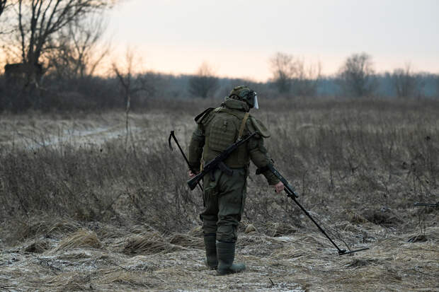 Российские саперы изучат «Маркер» с американской C-4