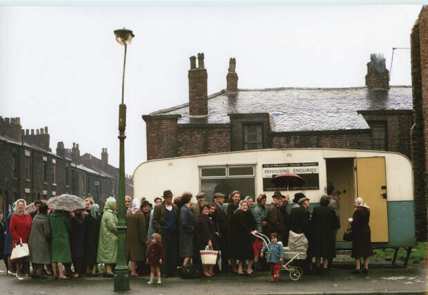 Офисом для рассмотрения претензий по выселению. Англия, Хьюм, 1965 год.