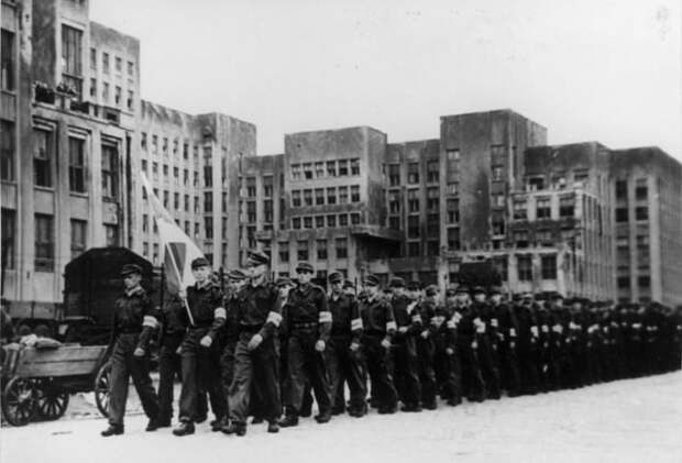 Оппозиционная Беларусь в символике Рейхскомиссариата Остланд