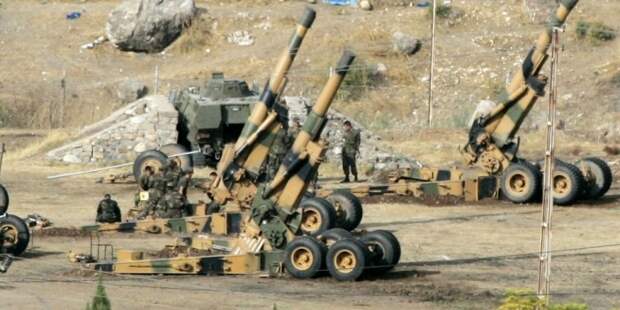 РИА: турецкая артиллерия вступила в бои на стороне террористов