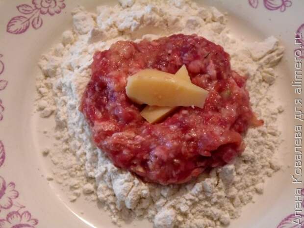Мясные шарики с сыром Мясные шарики с сыром