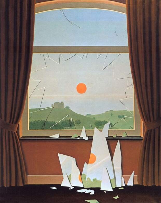 Вечереет. (1964). Автор: Рене Магрит.