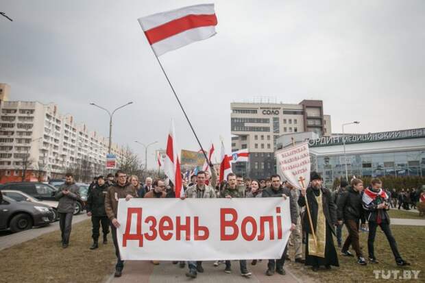 Майдан в Белоруссии, или Однажды в Минске 25 марта 2016 (ВИДЕО)