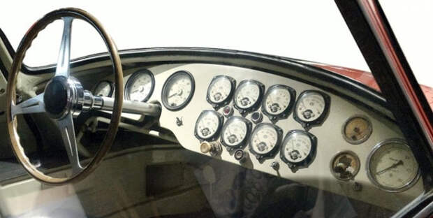 Прототип газотурбинного автомобиля Fiat 1954 fiat, газотурбинный двигатель, концепт, прототип, турбина