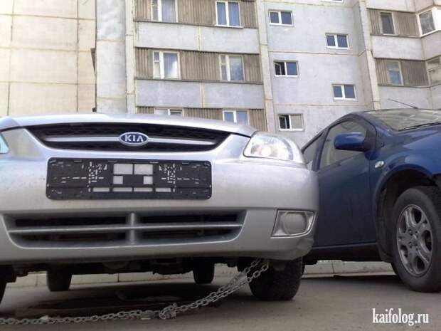 Прикольные противоугонки (50 фото) Прикольные противоугонки (50 фото)