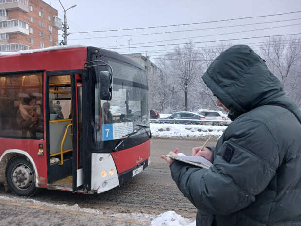 В Туле проанализировали работу общественного транспорта после праздников