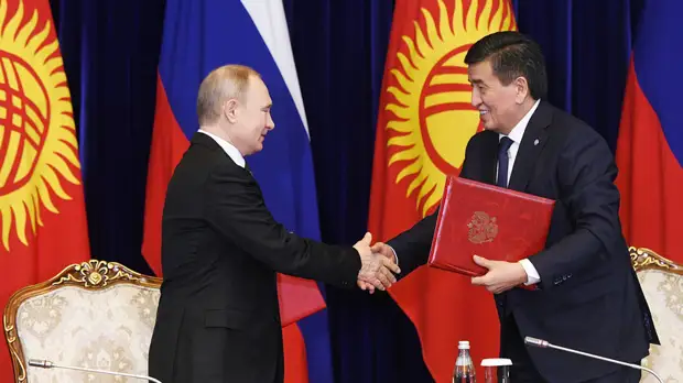«Бишкек — стратегический партнёр России»: Путин по итогам переговоров с главой Киргизии
