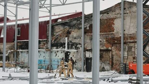 Стройка на месте пожара на 