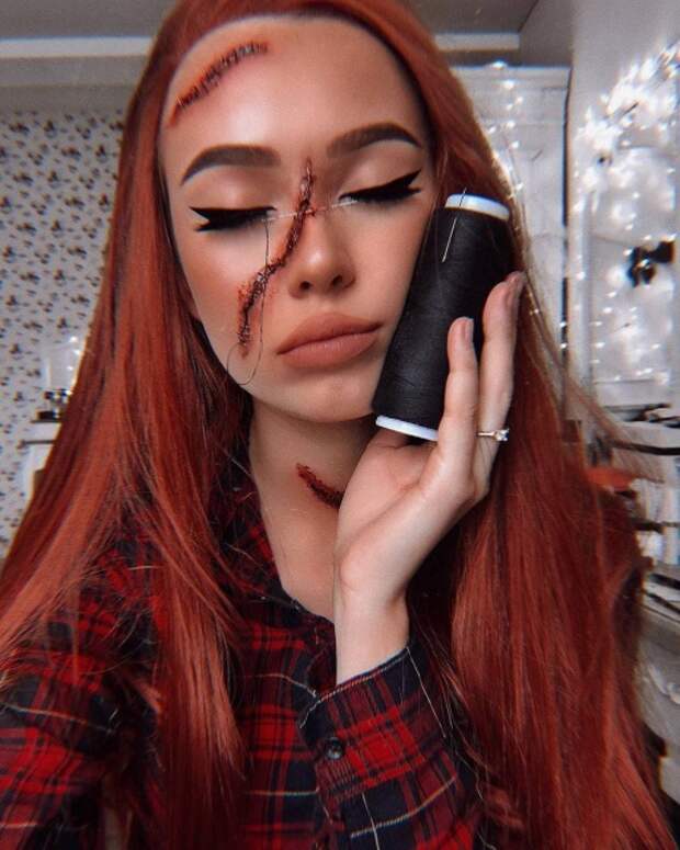 Визажист из Литвы создает удивительный художественный макияж