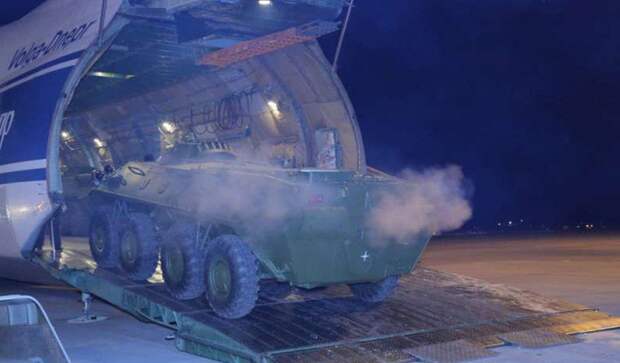 Россия безвозмездно выделила армии Киргизии партию БТР-70М