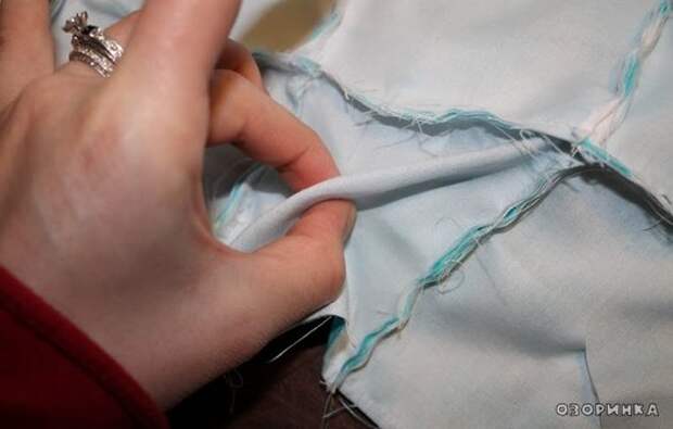 этапы изготовления одеяла из остатков ткани